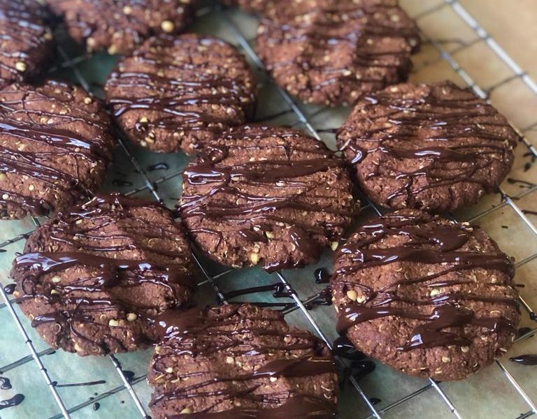 Double Chocolate Tigernut & Quinoa Cookies