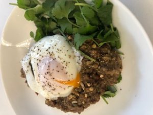 Sundried Tomato & Miso Mushroom Quinoa Porridge